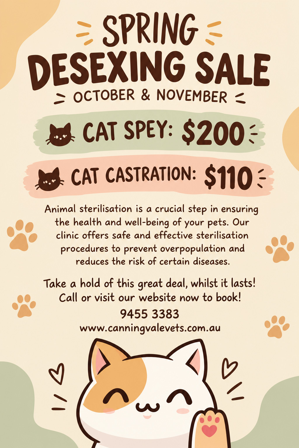 Canning Vale Vet - Winter Dental Specials